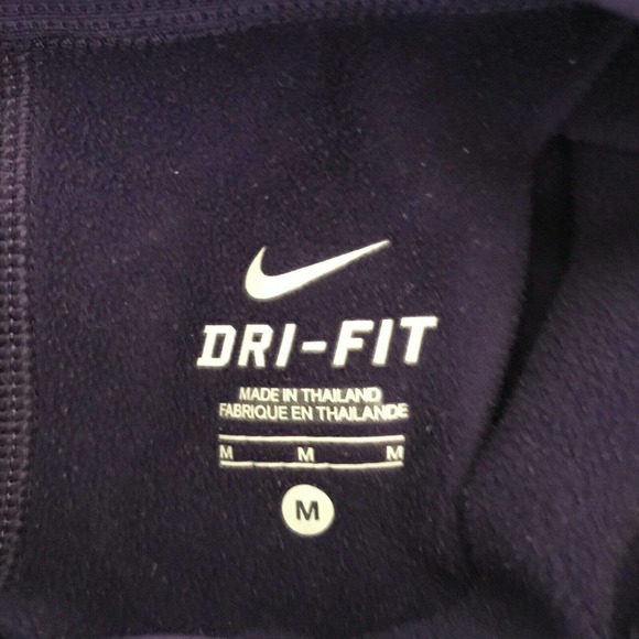 Nike Dri-Fit Sweatshirt Jacket Womens Sz M Purple Livestrong Full Zip Athletic - Picture 8 of 11